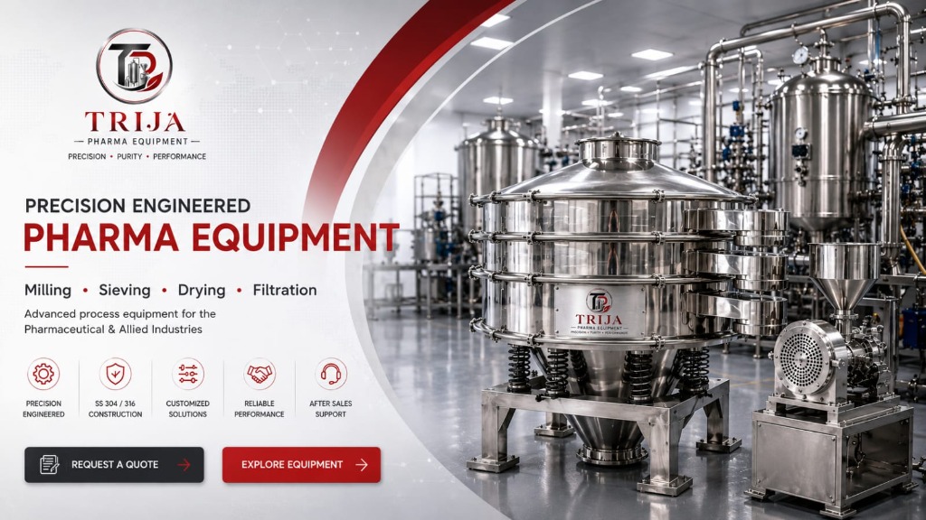 Trija Pharma Equipment - Precision Engineered Pharma Equipment